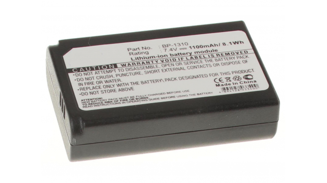 Аккумуляторные батареи для фотоаппаратов и видеокамер Samsung NX10Емкость (mAh): 1100. Напряжение (V): 7,4