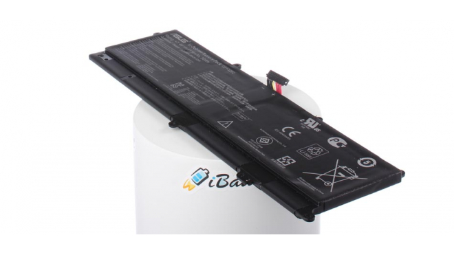 Аккумуляторная батарея для ноутбука Asus X201E 90NB00L1-M00930. Артикул iB-A661.Емкость (mAh): 5100. Напряжение (V): 7,4