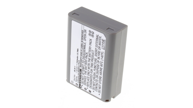 Аккумуляторная батарея iBatt iB-F511 для фотокамер и видеокамер OlympusЕмкость (mAh): 750. Напряжение (V): 7,6