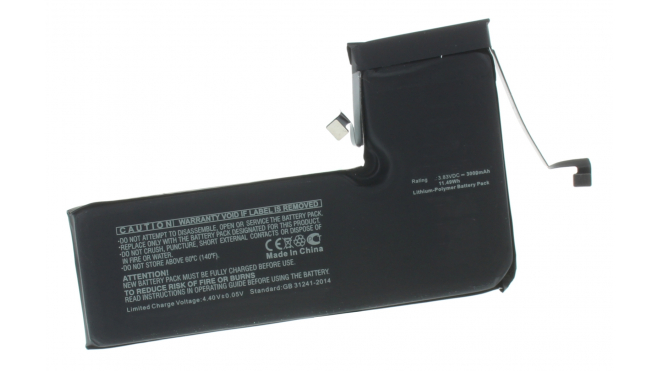 Аккумуляторная батарея 616-00659 для телефонов, смартфонов Apple. Артикул iB-M3441.Емкость (mAh): 3000. Напряжение (V): 3,83