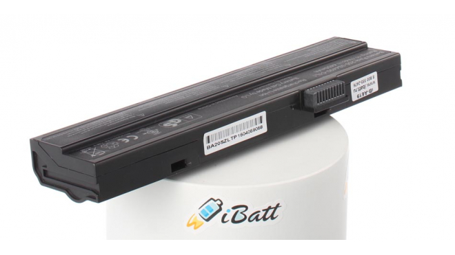Аккумуляторная батарея для ноутбука Uniwill N245TI0. Артикул iB-A619.Емкость (mAh): 4400. Напряжение (V): 10,8
