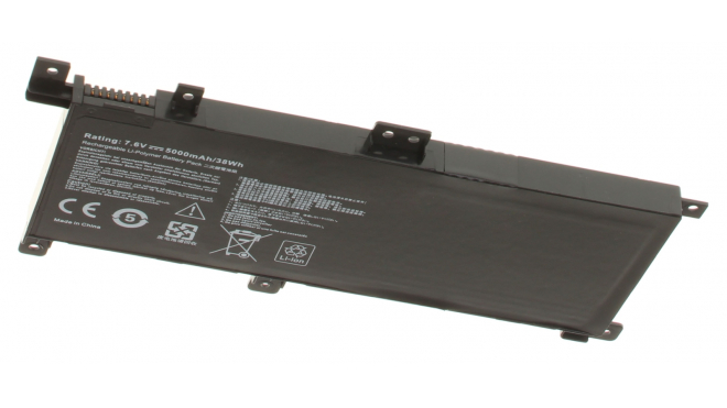 Аккумуляторная батарея C21N1509 для ноутбуков Asus. Артикул iB-A1154.Емкость (mAh): 5000. Напряжение (V): 7,6