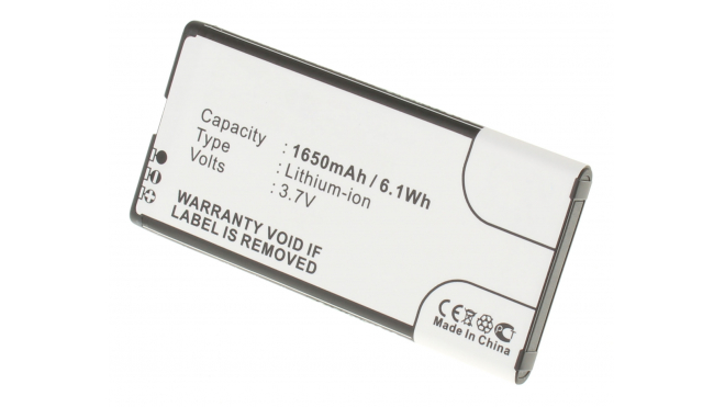 Аккумуляторная батарея iBatt iB-M497 для телефонов, смартфонов NokiaЕмкость (mAh): 1650. Напряжение (V): 3,7
