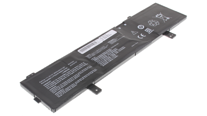 Аккумуляторная батарея для ноутбука Asus X505ZA. Артикул iB-A1718.Емкость (mAh): 3600. Напряжение (V): 11,4