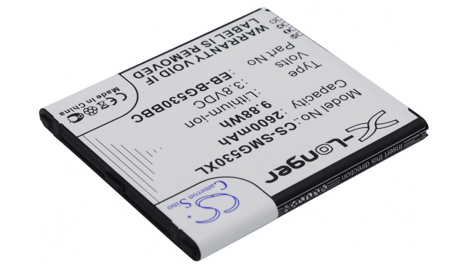 Аккумуляторная батарея iBatt iB-M1154 для телефонов, смартфонов SamsungЕмкость (mAh): 2600. Напряжение (V): 3,8