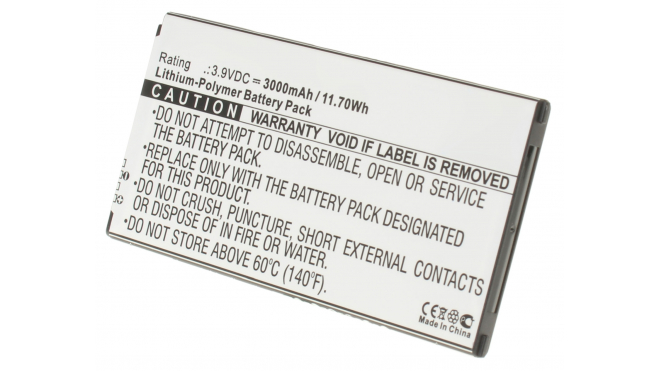 Аккумуляторная батарея iBatt iB-M2736 для телефонов, смартфонов SamsungЕмкость (mAh): 3000. Напряжение (V): 3,9