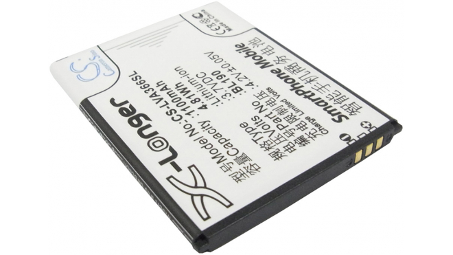 Аккумуляторная батарея iBatt iB-M2107 для телефонов, смартфонов LenovoЕмкость (mAh): 1100. Напряжение (V): 3,7