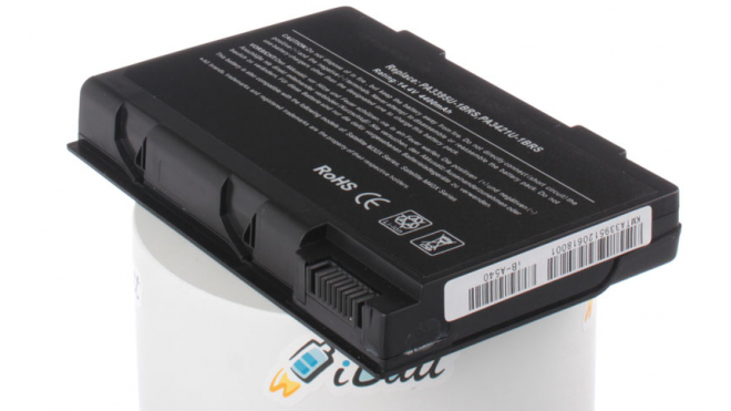Аккумуляторная батарея iBatt iB-A540 для ноутбука ToshibaЕмкость (mAh): 4400. Напряжение (V): 14,4