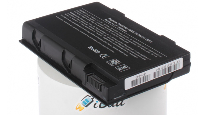 Аккумуляторная батарея CL4395B.082 для ноутбуков Toshiba. Артикул iB-A540.Емкость (mAh): 4400. Напряжение (V): 14,4
