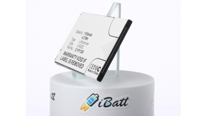 Аккумуляторная батарея C11P1320 для телефонов, смартфонов Asus. Артикул iB-M1322.Емкость (mAh): 1150. Напряжение (V): 3,8