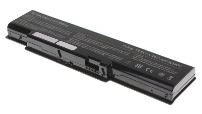 Аккумуляторная батарея для ноутбука Toshiba Equium A60. Артикул iB-A1322.Емкость (mAh): 6420. Напряжение (V): 14,8