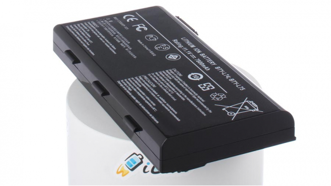 Аккумуляторная батарея для ноутбука MSI CR 610 (CR 610-086 LRU). Артикул iB-A441H.Емкость (mAh): 7200. Напряжение (V): 11,1