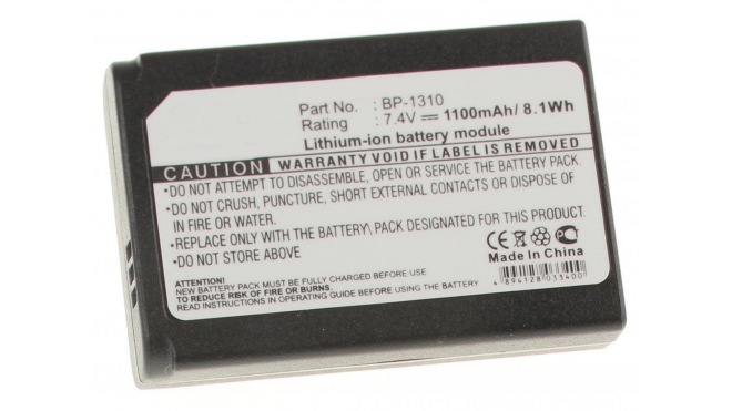 Аккумуляторные батареи для фотоаппаратов и видеокамер Samsung NX11Емкость (mAh): 1100. Напряжение (V): 7,4