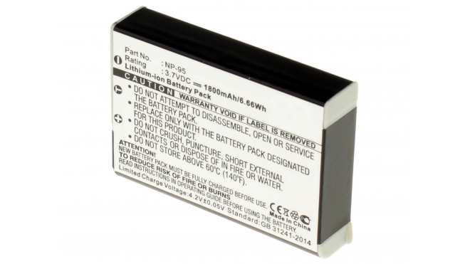 Аккумуляторная батарея iBatt iB-F150 для фотокамер и видеокамер FujiFilmЕмкость (mAh): 1800. Напряжение (V): 3,7