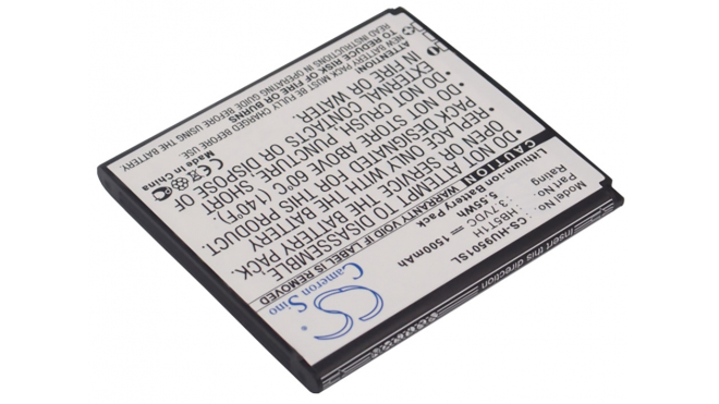 Аккумуляторная батарея iBatt iB-M2011 для телефонов, смартфонов HuaweiЕмкость (mAh): 1500. Напряжение (V): 3,7