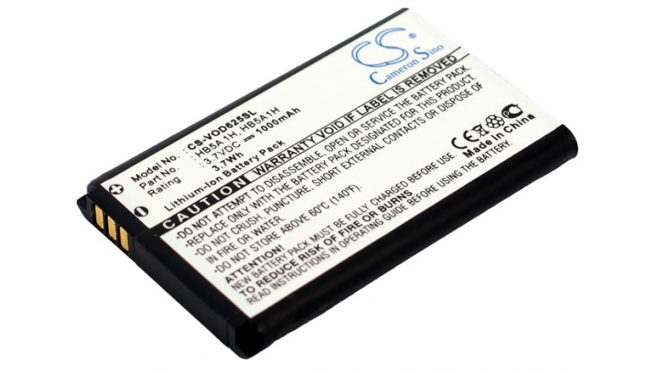 Аккумуляторная батарея iBatt iB-M2935 для телефонов, смартфонов VodafoneЕмкость (mAh): 1000. Напряжение (V): 3,7
