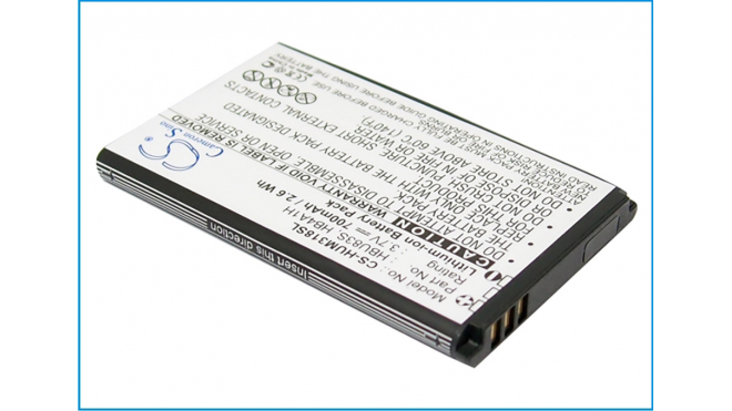 Аккумуляторная батарея iBatt iB-M1101 для телефонов, смартфонов VodafoneЕмкость (mAh): 700. Напряжение (V): 3,7