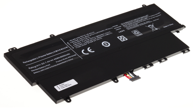 Аккумуляторная батарея CS-SNP530NB для ноутбуков Samsung. Артикул iB-A624.Емкость (mAh): 6000. Напряжение (V): 7,4