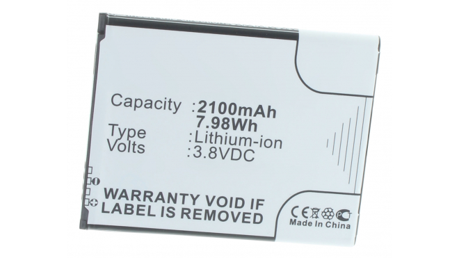 Аккумуляторная батарея для телефона, смартфона Samsung SCl21. Артикул iB-M424.Емкость (mAh): 2100. Напряжение (V): 3,8