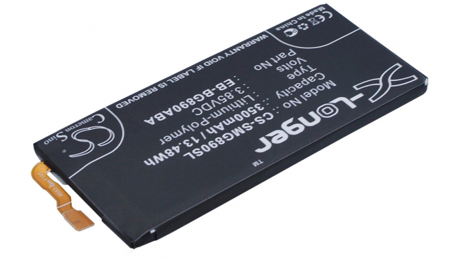 Аккумуляторная батарея для телефона, смартфона Samsung SM-G890. Артикул iB-M930.Емкость (mAh): 3500. Напряжение (V): 3,85