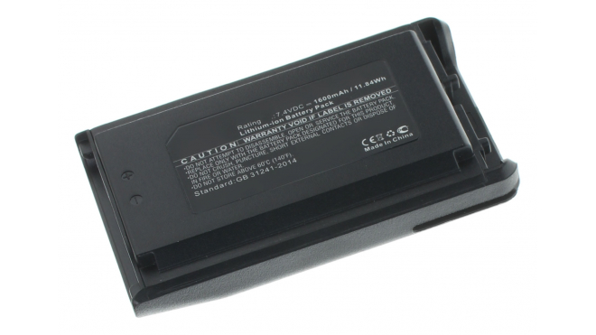 Аккумуляторные батареи для радиостанций Yaesu (Яесу)Емкость (mAh): 1600. Напряжение (V): 7,4