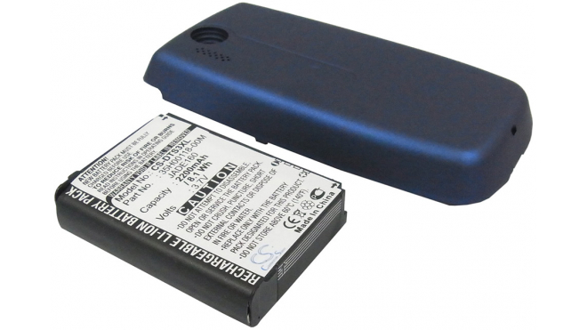 Аккумуляторная батарея для телефона, смартфона HTC Touch 3G. Артикул iB-M1903.Емкость (mAh): 2200. Напряжение (V): 3,7