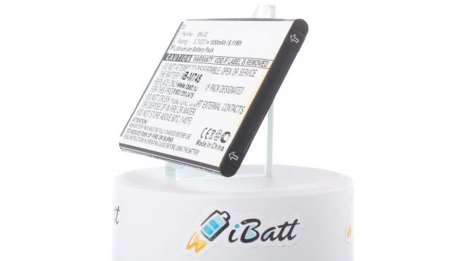 Аккумуляторная батарея iBatt iB-M745 для телефонов, смартфонов NokiaЕмкость (mAh): 1650. Напряжение (V): 3,7