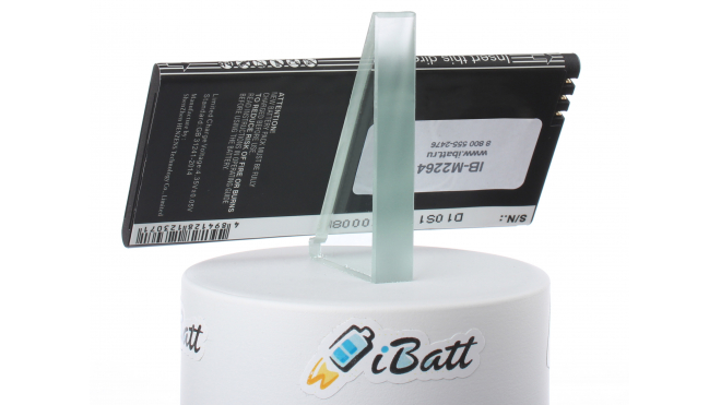 Аккумуляторная батарея iBatt iB-M2264 для телефонов, смартфонов MicrosoftЕмкость (mAh): 1900. Напряжение (V): 3,8