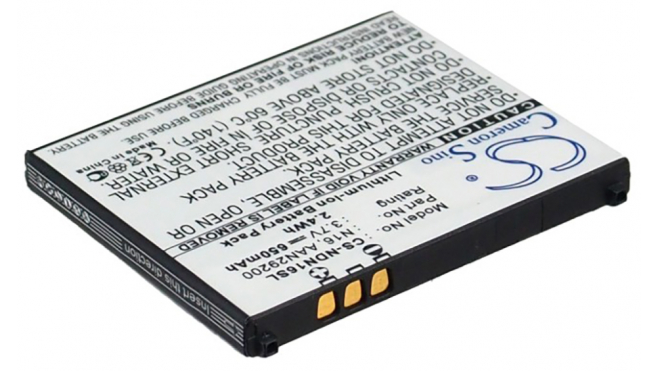 Аккумуляторная батарея для телефона, смартфона NTT DoCoMo N905iu. Артикул iB-M2382.Емкость (mAh): 650. Напряжение (V): 3,7