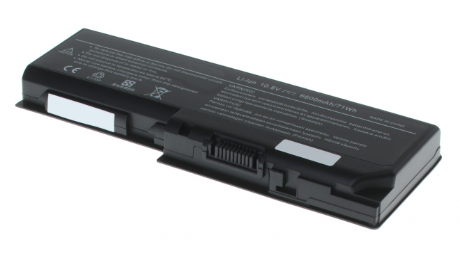 Аккумуляторная батарея для ноутбука Toshiba Satellite P200-1EW. Артикул 11-1542.Емкость (mAh): 6600. Напряжение (V): 11,1