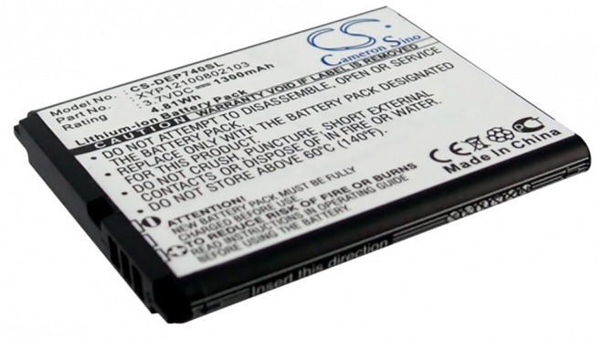 Аккумуляторная батарея DBG-1450A для телефонов, смартфонов Doro. Артикул iB-M1732.Емкость (mAh): 1300. Напряжение (V): 3,7