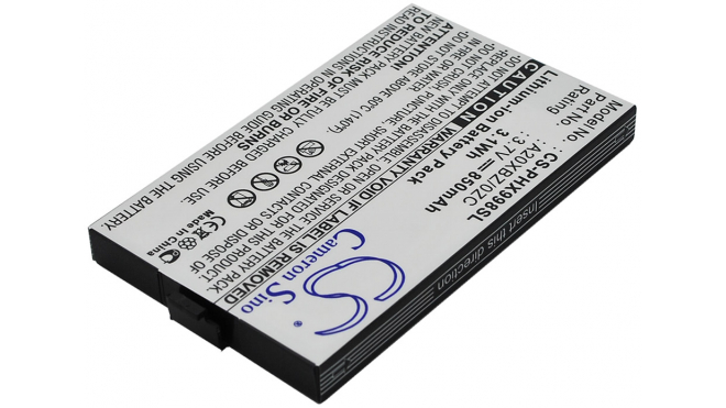 Аккумуляторная батарея A20XBZ/0ZC для телефонов, смартфонов Philips. Артикул iB-M2511.Емкость (mAh): 850. Напряжение (V): 3,7