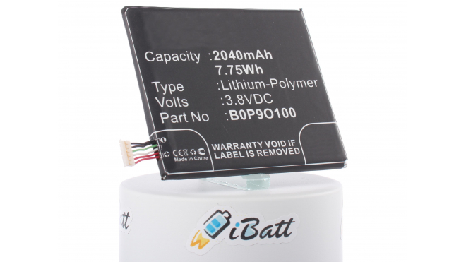 Аккумуляторная батарея iBatt iB-M843 для телефонов, смартфонов HTCЕмкость (mAh): 2040. Напряжение (V): 3,8