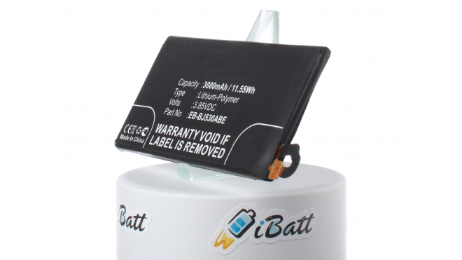 Аккумуляторная батарея iBatt iB-M2735 для телефонов, смартфонов SamsungЕмкость (mAh): 3000. Напряжение (V): 3,85
