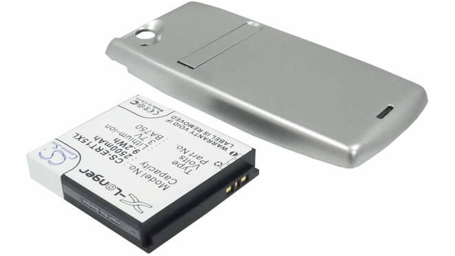 Аккумуляторная батарея iBatt iB-M347 для телефонов, смартфонов Sony EricssonЕмкость (mAh): 2500. Напряжение (V): 3,7