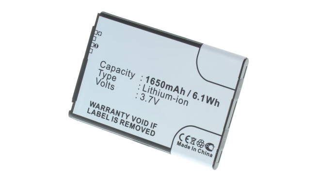 Аккумуляторная батарея EAC61839001 для телефонов, смартфонов LG. Артикул iB-M462.Емкость (mAh): 1650. Напряжение (V): 3,7