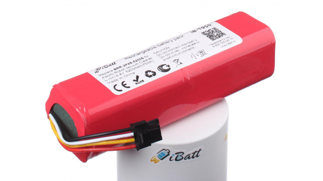 Аккумуляторная батарея для пылесоса Xiaomi Millet Sweeper. Артикул iB-T950.Емкость (mAh): 5200. Напряжение (V): 14,4