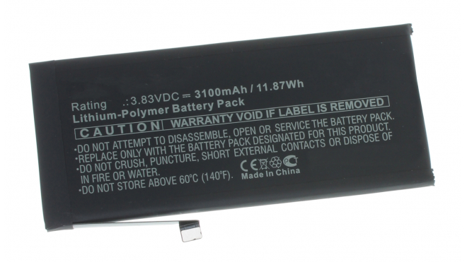 Аккумуляторная батарея iBatt iB-M3440 для телефонов, смартфонов AppleЕмкость (mAh): 3100. Напряжение (V): 3,83