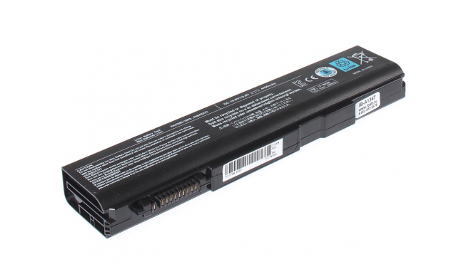 Аккумуляторная батарея PA3788U-1BRS для ноутбуков Toshiba. Артикул iB-A1347.Емкость (mAh): 4400. Напряжение (V): 10,8