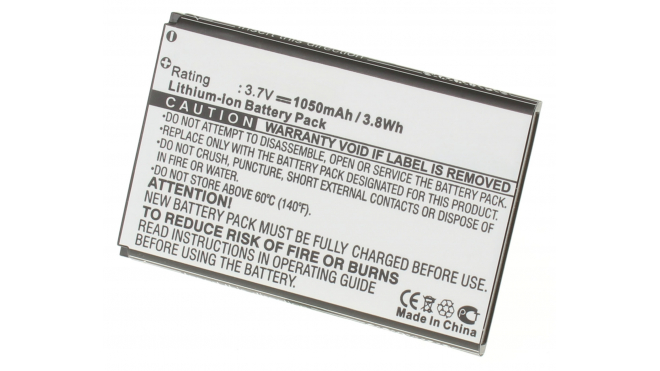 Аккумуляторная батарея iBatt iB-M476 для телефонов, смартфонов PhilipsЕмкость (mAh): 1050. Напряжение (V): 3,7