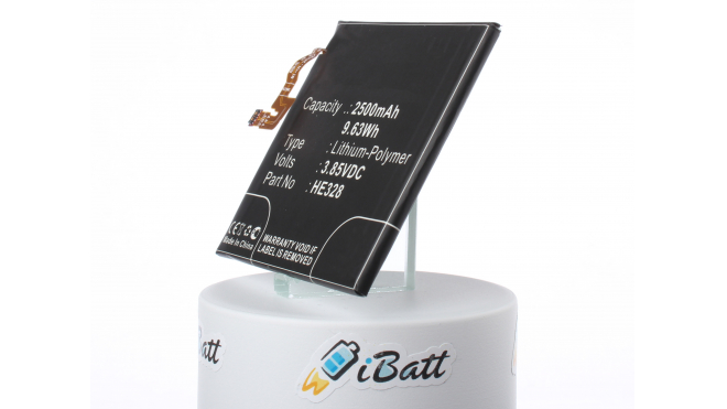Аккумуляторная батарея iBatt iB-M2377 для телефонов, смартфонов NokiaЕмкость (mAh): 2500. Напряжение (V): 3,85