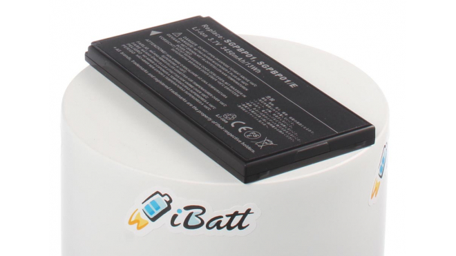 Аккумуляторная батарея для ноутбука Sony Tablet P. Артикул iB-A862.Емкость (mAh): 3080. Напряжение (V): 3,7
