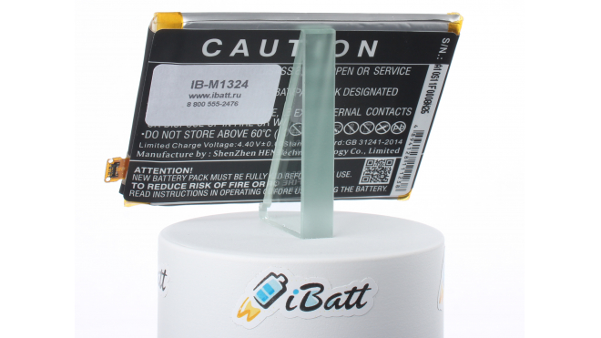 Аккумуляторная батарея C11P1423 для телефонов, смартфонов Asus. Артикул iB-M1324.Емкость (mAh): 2900. Напряжение (V): 3,85