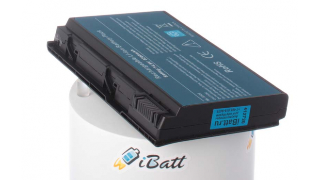 Аккумуляторная батарея BT.00603.024 для ноутбуков Acer. Артикул iB-A134H.Емкость (mAh): 5200. Напряжение (V): 14,8