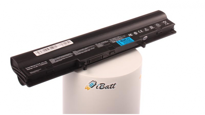 Аккумуляторная батарея для ноутбука Asus U36JC-B2B. Артикул iB-A409H.Емкость (mAh): 5200. Напряжение (V): 14,8