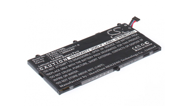 Аккумуляторная батарея для ноутбука Samsung Galaxy Tab 3 7.0 SM-T211 16Gb. Артикул iB-A1287.Емкость (mAh): 4000. Напряжение (V): 3,7