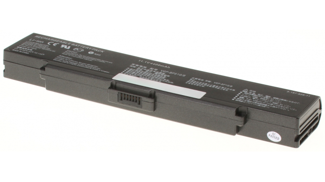 Аккумуляторная батарея iBatt iB-A581 для ноутбука SonyЕмкость (mAh): 4400. Напряжение (V): 11,1