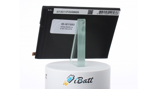 Аккумуляторная батарея iBatt iB-M1980 для телефонов, смартфонов HuaweiЕмкость (mAh): 2900. Напряжение (V): 3,8
