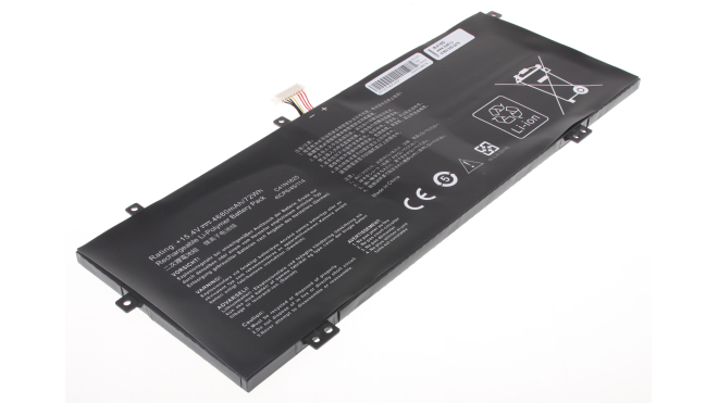 Аккумуляторная батарея iBatt iB-A1662 для ноутбука AsusЕмкость (mAh): 4680. Напряжение (V): 15,4
