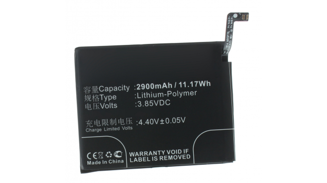 Аккумуляторная батарея для телефона, смартфона Xiaomi M1804C3DC. Артикул iB-M3344.Емкость (mAh): 2900. Напряжение (V): 3,85